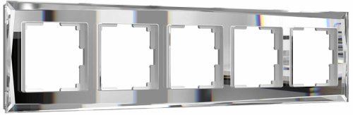 Рамка универсальная Werkel Diamant 5-м. стекло зеркальный фото Рамка универсальная Werkel Diamant 5-м. стекло зеркальный картинка